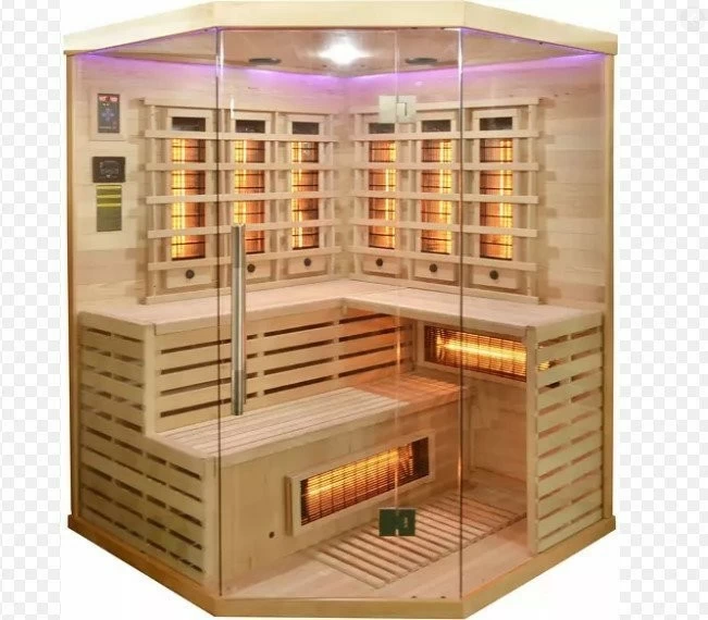 Sauna Sanotechnik Deluxe brad canadian 150x150xH200 cm cromoterapie