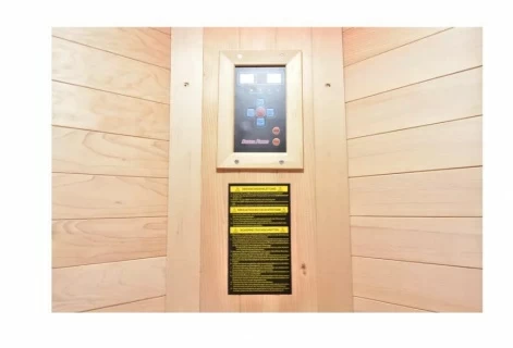 Sauna Sanotechnik Relax 2 cromoterapie, brad canadian 100x100x200 cm