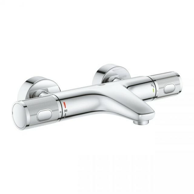 Baterie cada cu termostat Grohe Grohtherm 1000 Performance crom