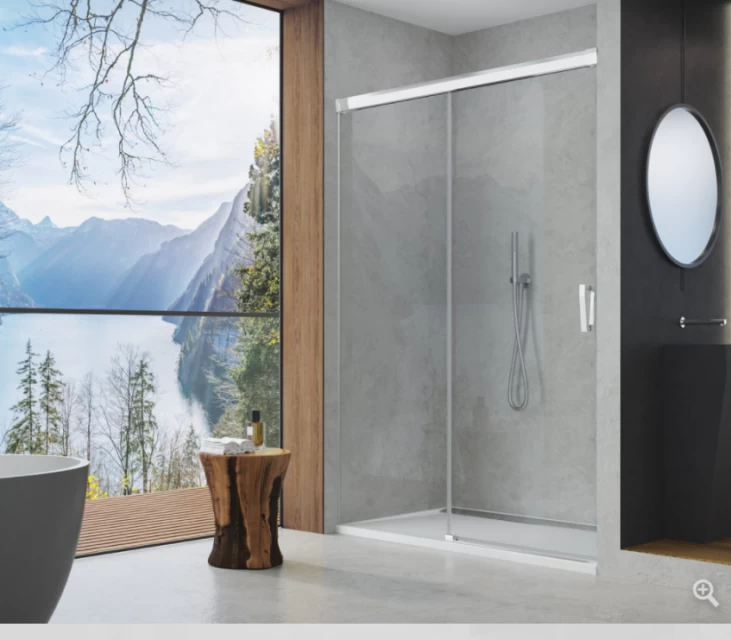 Usa de nisa culisanta SanSwiss Cadura CAS2 130 x H200 cm sticla Shade