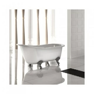 Cada de mijloc Florida Venus 170x73xH77cm cu picioare crom