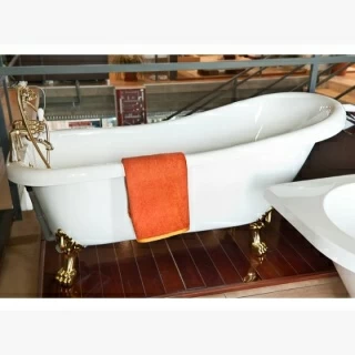 Cada de mijloc Florida Venus 170x73xH77cm cu picioare crom