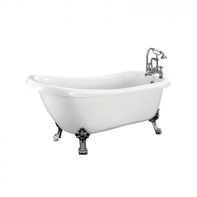 Cada de mijloc Florida Venus 170x73xH77cm cu picioare crom