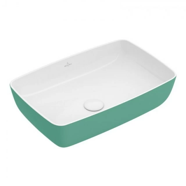 Lavoar pe blat Villeroy&Boch Artis 58x38xH12,5 cm Titanceram