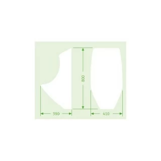 Pisoar fara alimentare cu apa Holdmann, Urimat Eco cu display video LCD  