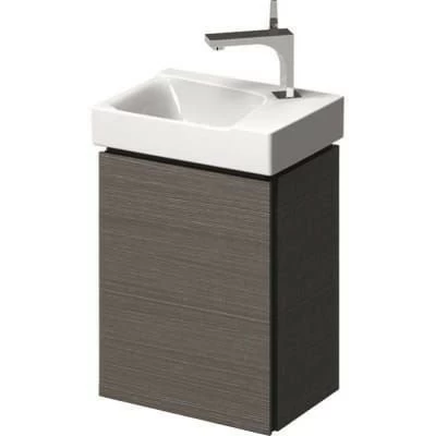 Set PROMO baza lavoar si lavoar Geberit Xeno² R 40x28xH65 cm gri