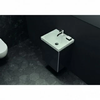 Set PROMO Geberit Acanto baza lavoar si lavoar 45x38xH71 cm
