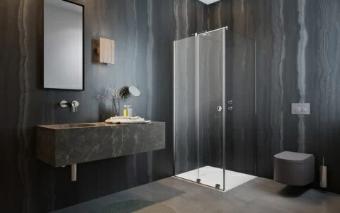 Cabina dus Radaway Furo Kdj RH 100x110xH200 cm, stanga