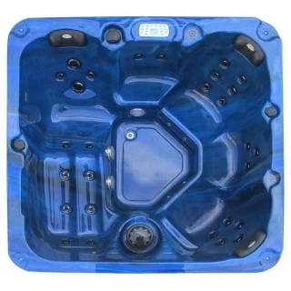 Minipiscina Sanotechnik Palma 190x190xH86 cm albastru