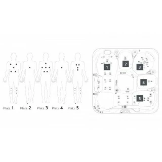 Minipiscina Sanotechnik Tahiti 200x200xH88 cm