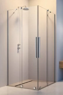 Cabina dus Radaway Furo KDD 110x100xH200 cm, crom