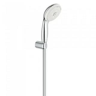 Set dus cu suport fix si 3 jeturi Grohe New Tempesta 100
