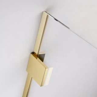 Cabina dus Walk-in Radaway Essenza Pro 6, 80 x 200 cm, gold