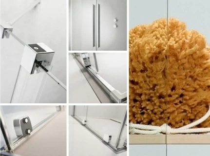 Cabina dus Walk-in Radaway Furo 100xH200 cm, stanga