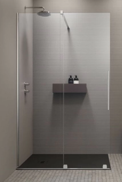 Cabina dus Walk-in Radaway Furo 160xH200 cm, stanga
