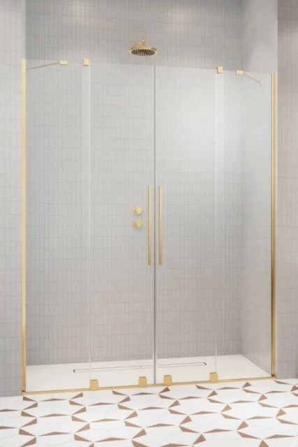 Usa de nisa culisanta Radaway Furo Gold DWD 130xH200 cm