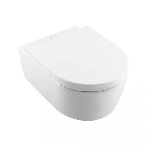 Set PROMO Villeroy&Boch Avento Vas WC suspendat si capac Softclose 56x37xH40 cm