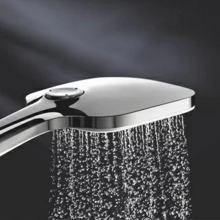 Set de dus Grohe Rainshower 130 SmartActive Cube cu 3 pulverizari