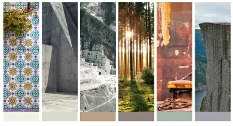 Gresie portelanata Sintesi Pallete Slate 20x20 cm