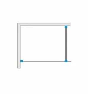 Cabina dus Walk-In Radaway Modo X II 75xH200 cm