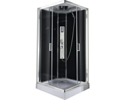Cabina dus completa cu hidromasaj Sanotechnik QuickLine® TREND 2, 90x90x210 cm