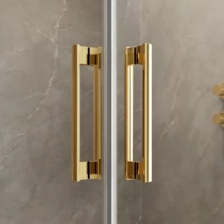 Cabina dus Radaway Idea Gold KDJ 150x75xH200 cm, usa dreapta