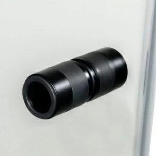 Usa nisa pliabila Radaway Nes 8 Black DWB 80xH200 cm, dreapta