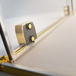 Cabina dus Radaway Furo Gold KDJ 160x90xH200 cm, dreapta