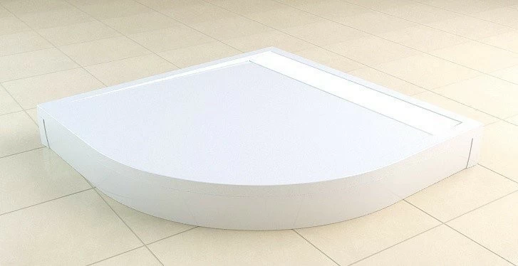 Masca semirotunda cadita dus Sanswiss 80x80xH9 cm