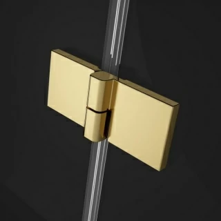 Cabina dus Radaway Essenza Pro Gold KDJ 110x110xH200 cm,dreapta