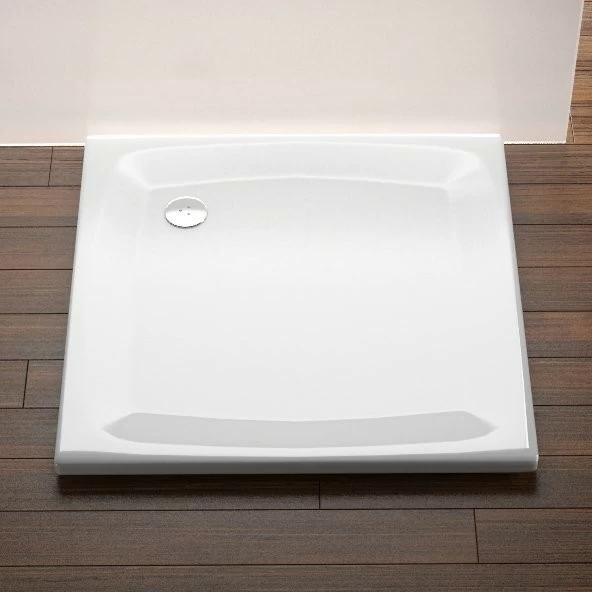 Cadita dus Ravak Galaxy Perseus PP 80x80xH3 cm, acril