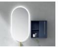 Oglinda touchscreen LED 3 culori Fluminia Dali 100x50x3.5 cm cu dezaburire bagno.ro
