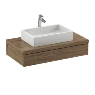 Lavoar Ravak Formy 50x39xH14 cm, montaj pe blat
