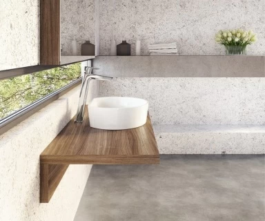 Lavoar Ravak Moon 40x36xH12 cm, montaj pe blat