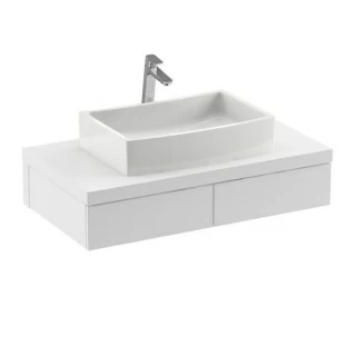 Lavoar Ravak Formy 02, 60x41xH14 cm, montaj pe blat