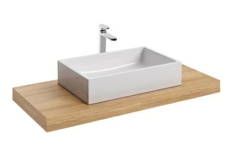 Lavoar Ravak Formy 50x39xH14 cm, montaj pe blat