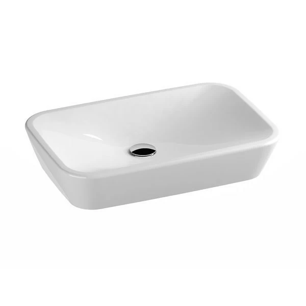 Lavoar Ravak Ceramic C 60x40xH12 cm, montaj pe blat