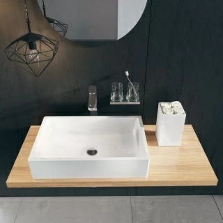 Lavoar Ravak Formy 50x39xH14 cm, montaj pe blat