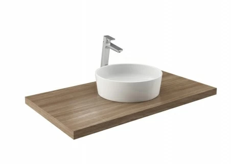 Lavoar Ravak Moon 40x40xH12 cm, montaj pe blat