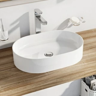 Lavoar Ravak Ceramic Slim O, 55x37xH12 cm
