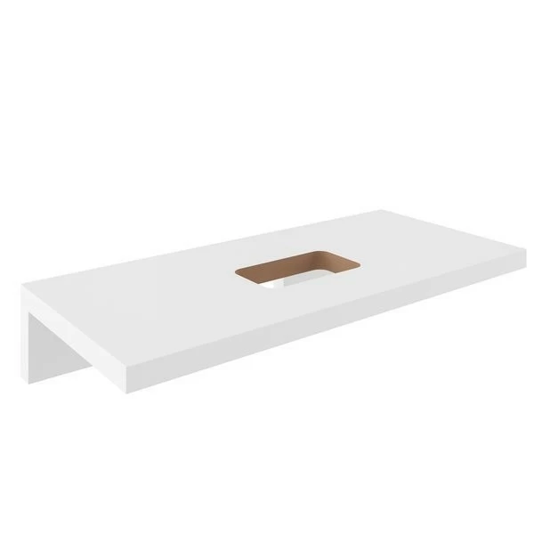 Blat tip L lavoar Ravak 120x55xH5 cm, alb