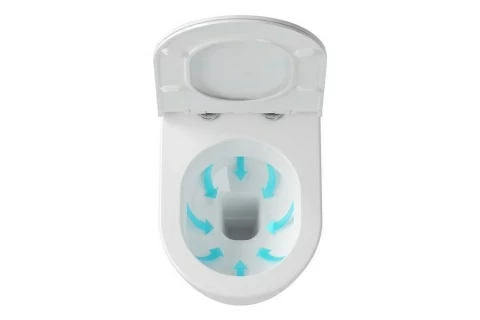 Capac WC Uni Chrome SoftClose Slim
