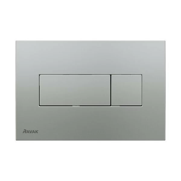 Clapeta actionare WC Ravak Uni Chrome 25x17 cm, crom satinat