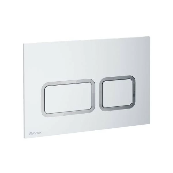 Clapeta actionare WC Ravak Chrome Twin