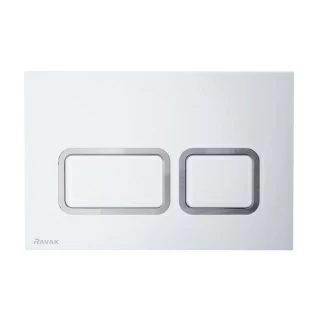 Clapeta actionare WC Ravak Chrome Twin