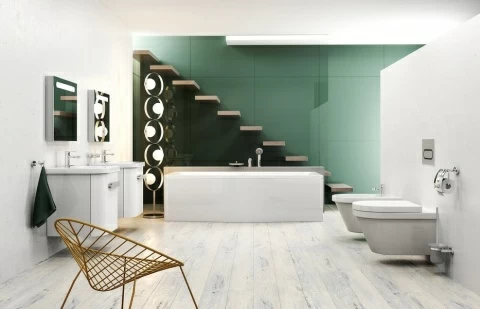 Suport cu perie WC Ravak Chrome