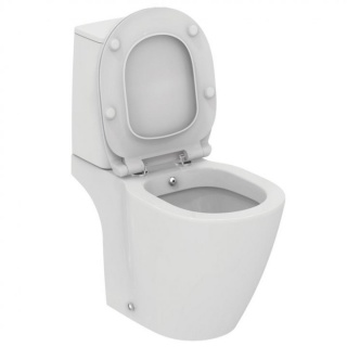 Set PROMO Vas WC cu functie de bideu Ideal Standard Connect 66×36 cm cu rezervor, capac si baterie 66x36