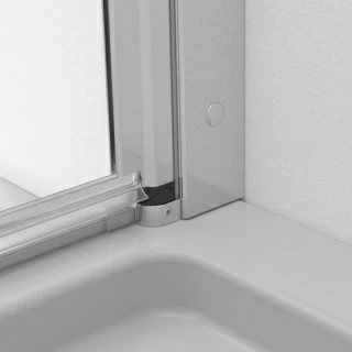 Paravan cada Radaway Eos PND I, 130xH152 cm, cu 2 elemente, stanga
