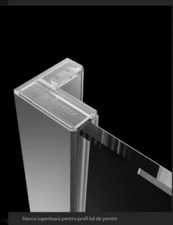 Cabina dus semirotunda Radaway Torrenta PDD 80x80xH195 cm