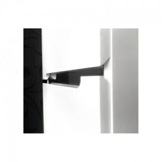 Dulap suspendat Oristo Silver 35x35xH144 cm, alb lucios, deschidere stanga